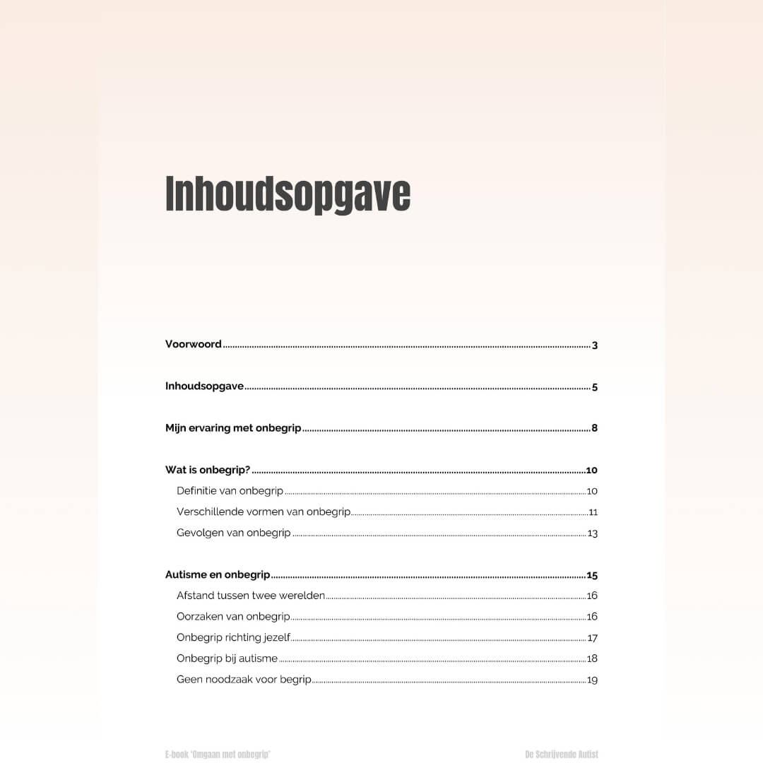 Omgaan met onbegrip e-book - Afbeelding 2